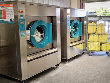 Commercial laundry machines